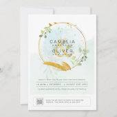 PHOTO Faire-part de mariage QR CODE (Devant)