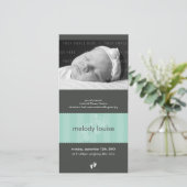 PHOTO FAIRE-PART DE NAISSANCE :: happy pieds 2P (Debout devant)