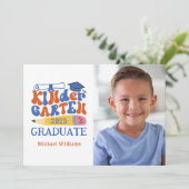 Photo Faire-part d'études de maternelle (Debout devant)