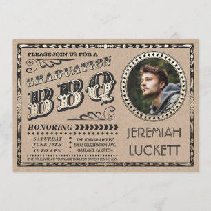 Photo faite sur commande des invitations   de BBQ