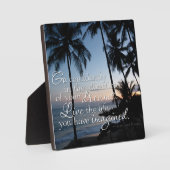 Photo Faites confiance à Thoreau Citer Petite Plaque Pho (Recto)