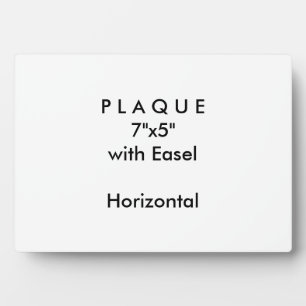 Photo Faites-le vous-même - Plaque 7x5 avec Easel