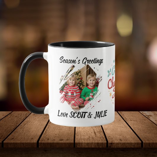Photo Famille de Noël Personnaliser Mug