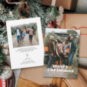 Photo famille Joyeuse carte de Noël