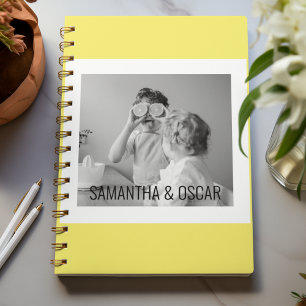 Photo Famille Moderne Jaune Simple Jolie Cadeau
