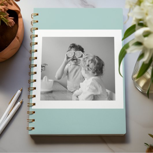 Photo Famille Moderne Mint Simple Lovely Cadeau
