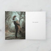 Photo Feliz Aniversario Carte d'anniversaire (Intérieur)