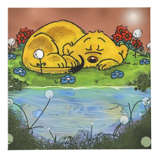 Photo Ferald | Cube de furet dormant (Droite)