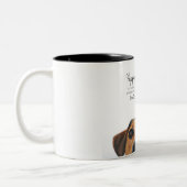 Photo Fête des pères de chien personnalisée Mug de (Gauche)