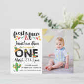 Photo Fiesta Invitation pour le premier anniversai (Debout devant)