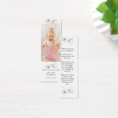 Photo Fille Rose Memorial Funeral Poem Signet (Bureau)