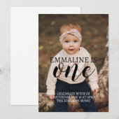 Photo First Bird téléchargement du Faire-part (Devant / Derrière)