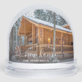 Photo First Christmas Nouveau Accueil Script blanc (Avant)