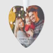 Photo First Christmas Snowflakes (devant)