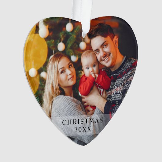 Photo First Christmas Snowflakes (devant)