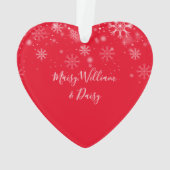 Photo First Christmas Snowflakes (dos)