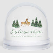 Photo First Christmas Together Deer Stag & Doe  (Avant)