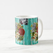 Photo Floral Green Mug (Devant droit)