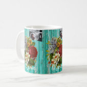 Photo Floral Green Mug (Devant gauche)