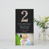 Photo florale de Merci de 2ème anniversaire de (Debout devant)