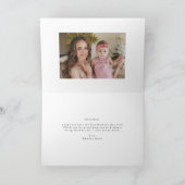 Photo florale flush Spring Carte Fête des mères (Intérieur)