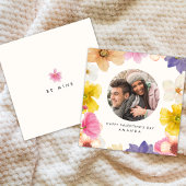 Photo florale moderne carte de la Saint Valentin