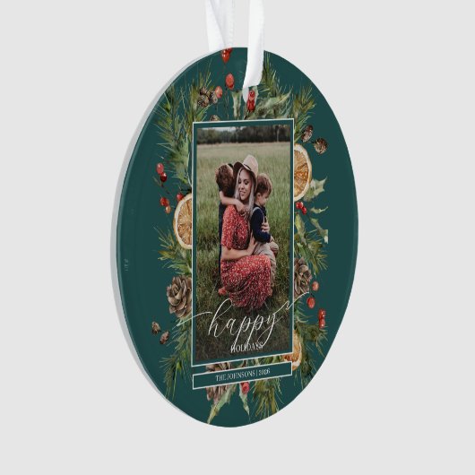 Photo florale rustique (devant)