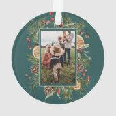 Photo florale rustique (dos)