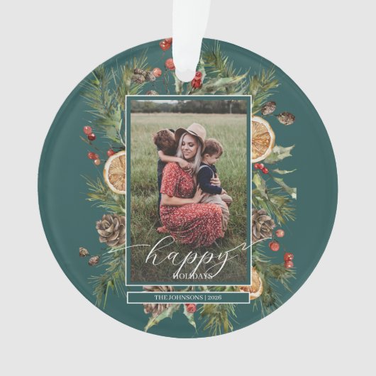 Photo florale rustique (devant)