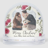 Photo florale tirée à la main (Arrière)