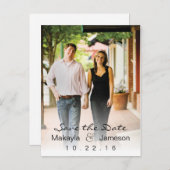 Photo Fondu blanc Enregistrer la carte postale Dat (Devant / Derrière)