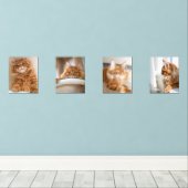 Photo Four Family Cat 8x10 (Parquet)