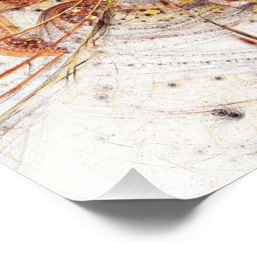 Photo fractale : Tempérament de feu (Coin)