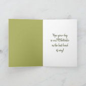 Photo Frog Carte Anniversaire Ajouter un message p (Intérieur)