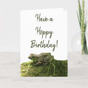Photo Frog Carte Anniversaire Ajouter un message p