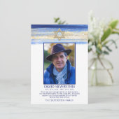 PHOTO funéraire de l'Étoile juive Sympathy Merci (Debout devant)