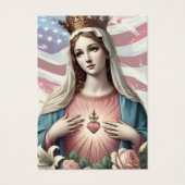 Photo Funéraire Sympathy American Flag (Devant)