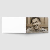 Photo Funeral Memorial Livre d'invités (Complet)