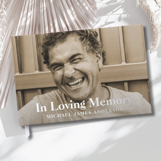 Photo Funeral Memorial Livre d'invités