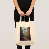 Photo Gallery Cotton Tote Bag - Multicolor Collage (Devant (produit))