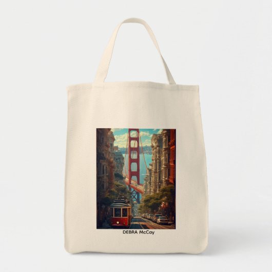 Photo Gallery Cotton Tote Bag - Multicolor Collage (Devant)