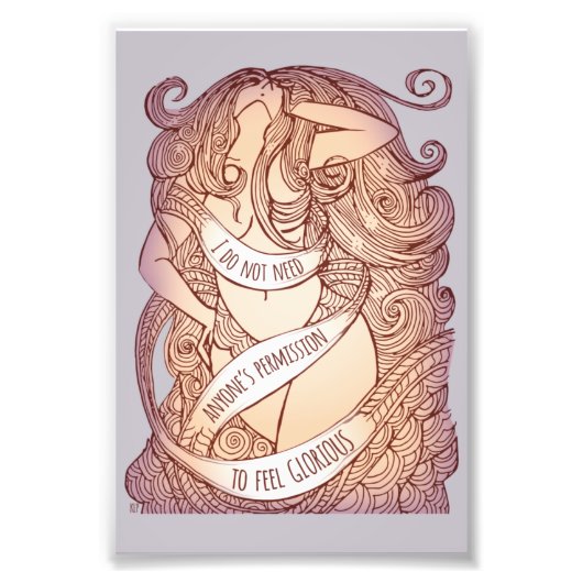 Photo Glorieuse petite impression à Lilac (Devant)