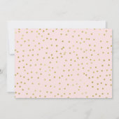 Photo Gold Black 21e anniversaire Invitation (Dos)