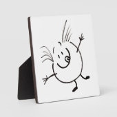 Photo Goofy Doodle Guy Plaque (Recto)