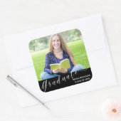 Photo Graduate 2025 Autocollant de la fête de grad (Enveloppe)