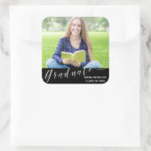 Photo Graduate 2025 Autocollant de la fête de grad (Sac)