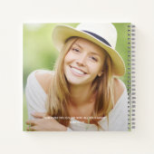 Photo Graduate Meilleurs voeux Livre d'invités (Dos)