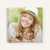 Photo Graduate Meilleurs voeux Livre d'invités (Devant)