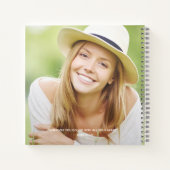 Photo Graduate Meilleurs voeux Livre d'invités (Dos)