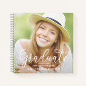 Photo Graduate Meilleurs voeux Livre d'invités (Devant)